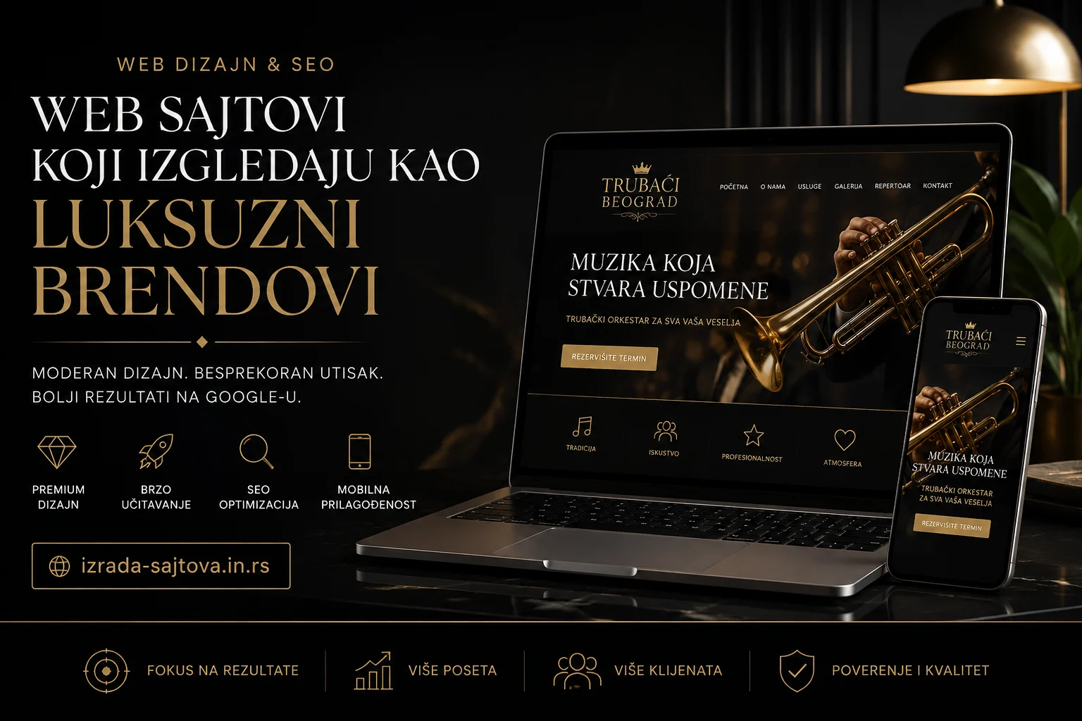 Web sajtovi koji izgledaju kao luksuzni brendovi